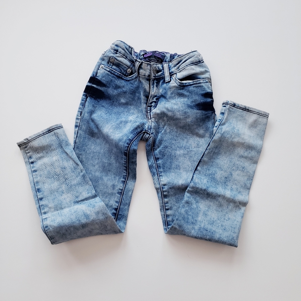 Levi's Distressed Skinny Jeggings Jeans Girls 7-8